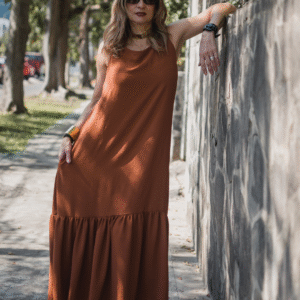 Vestido Largo Rustico