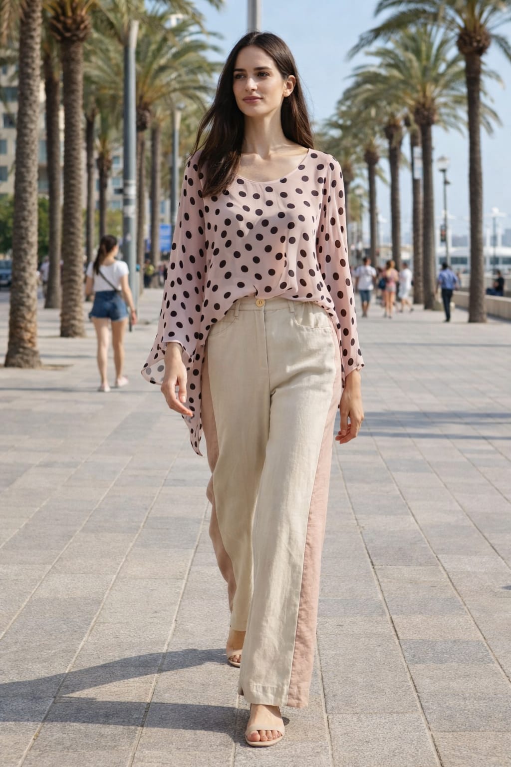 Blusa Italiana Lunares